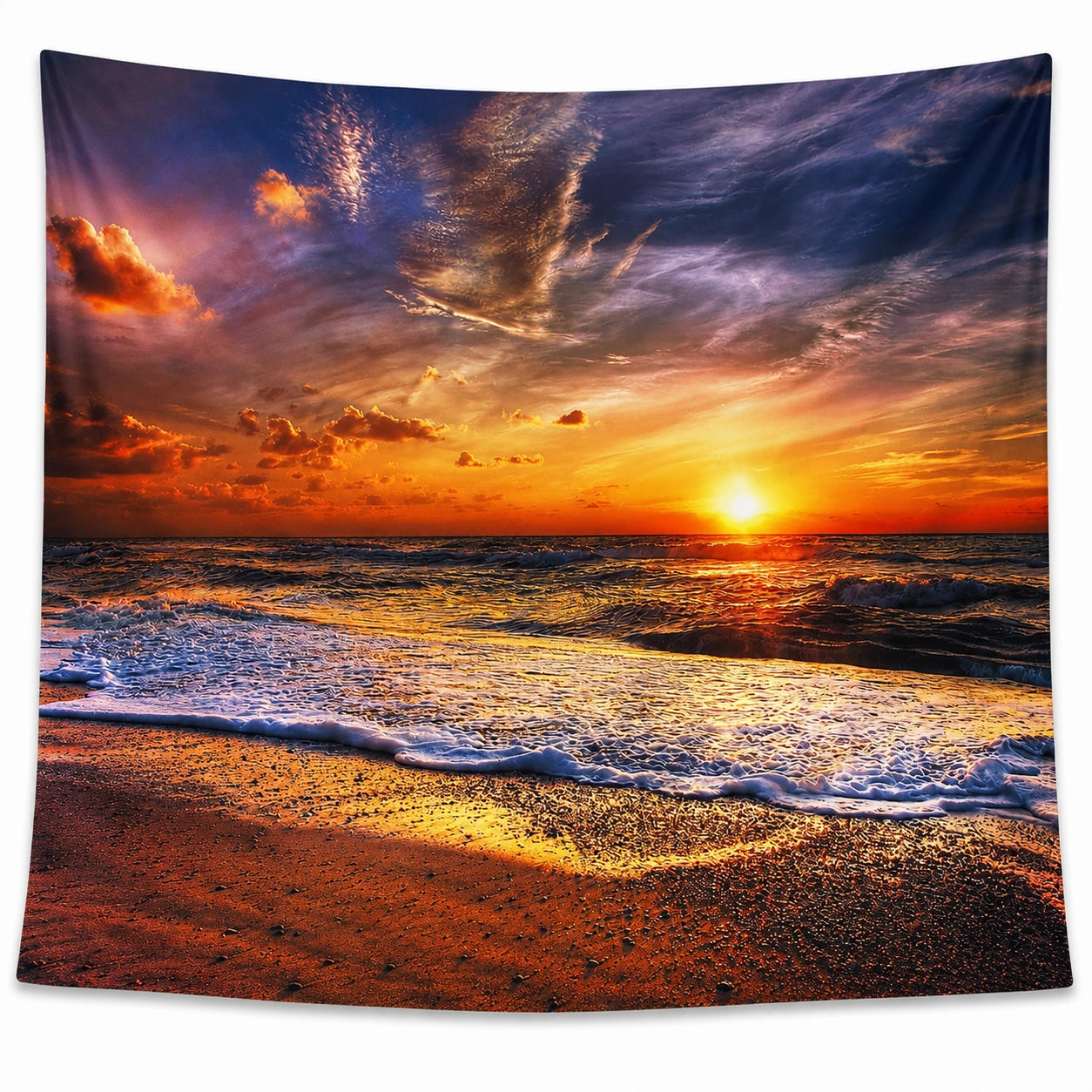 Tenture Murale Paysage Coucher de Soleil 150x200cm
