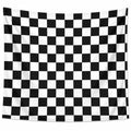 Tenture Murale à Carreaux Noir et Blanc 150x150 cm