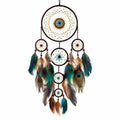 Attrape-rêves Bohème Plumes Multicolores 20x60cm